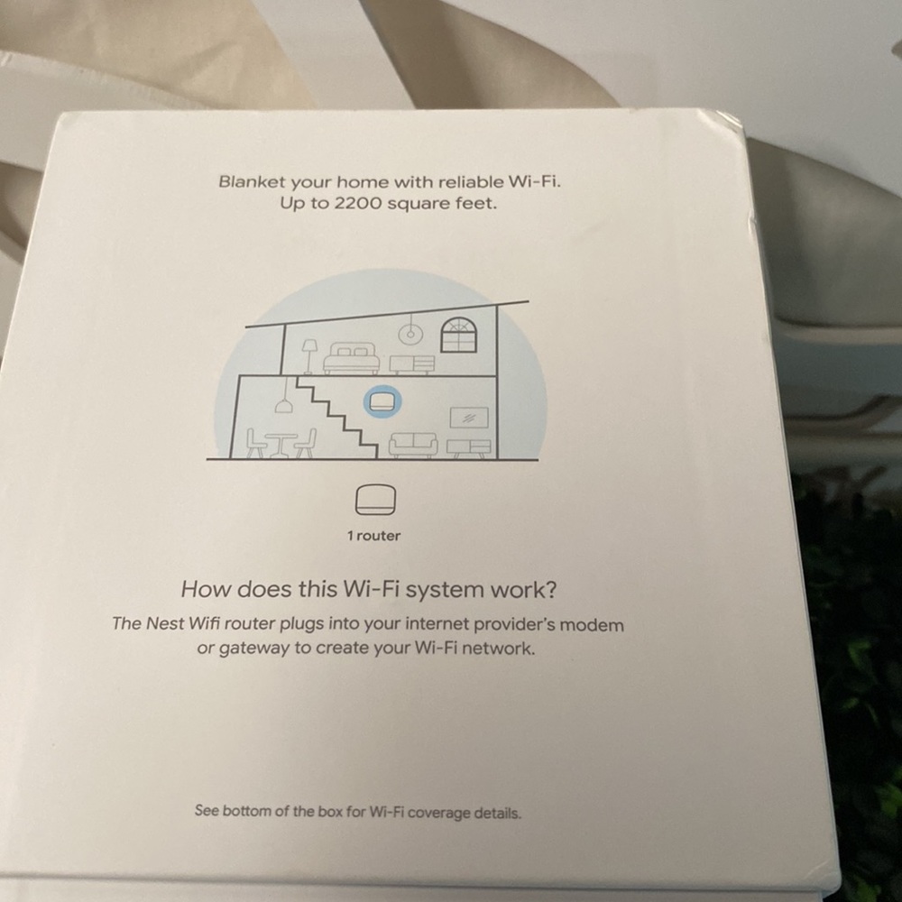 Google Nest WiFi Router - Picture 2 of 6